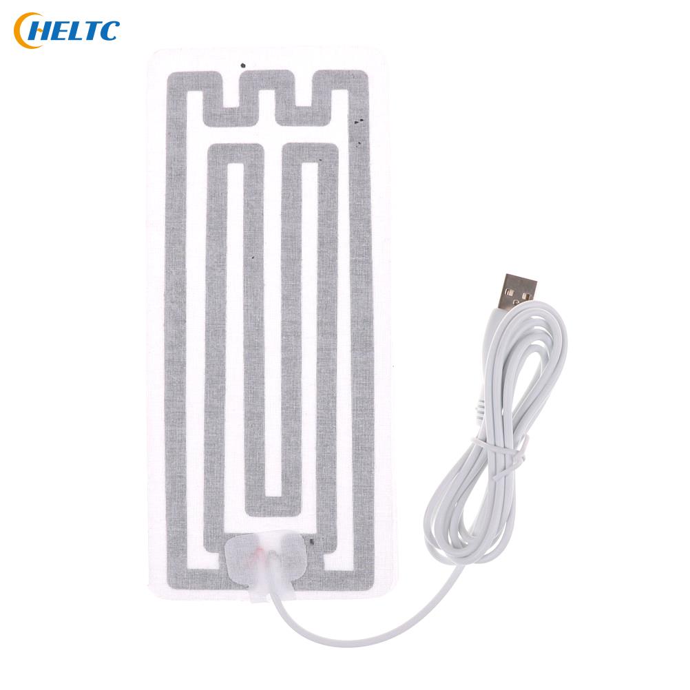 1PCS USB 5V Heating Heater Pad Massage For Warming Body Foot Winter Portable Warm Plate For Mouse Pad Shoes Golves Health Care