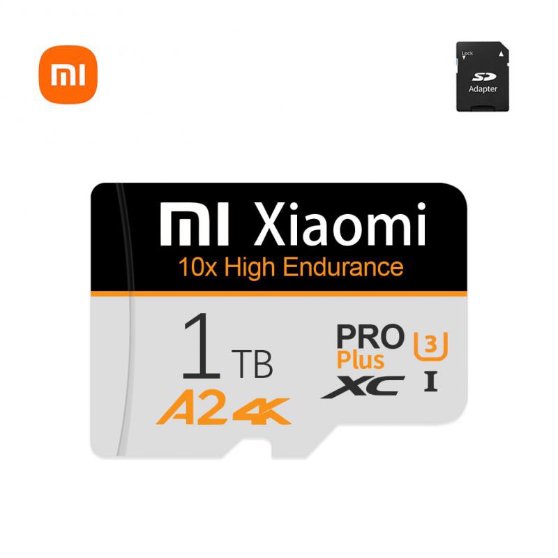 Xiaomi 2TB SD Memory Card 2TB 512GB Flash Memory SD Cards A2 High Speed Micro TF/SD Card 128GB Adapter Dash For Cam/Drone/table
