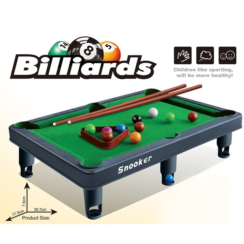 New Board Games mini ball Billiards Snooker Home Party Montessori Sports Table Game Kids Toys Parent Child Interaction boys Gift