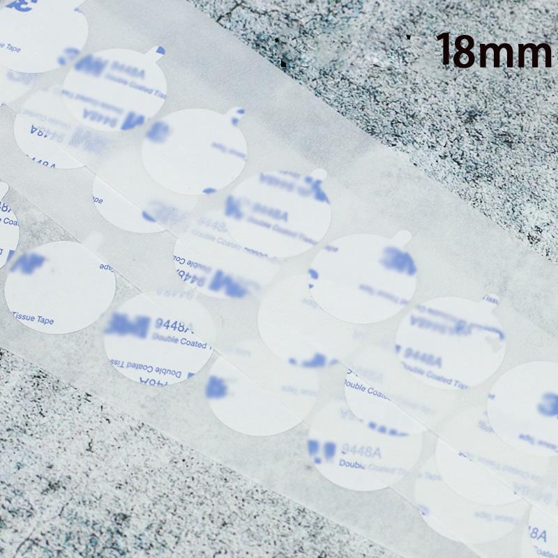 100/10PCS Seal Wax Stamp Stickers Self Adhesive Double Sided Round Circle Discs For Wax Sealing Stamp Candle Wick Making