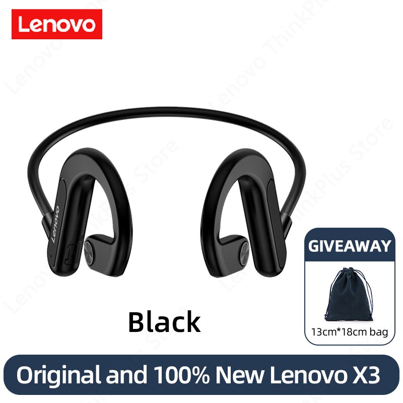 Lenovo Wireless Headphones Bluetooth Earphones X3 X4 X5 X3 Pro Headset Hifi Wireless Earbuds With Microphone Waterproof Earpods