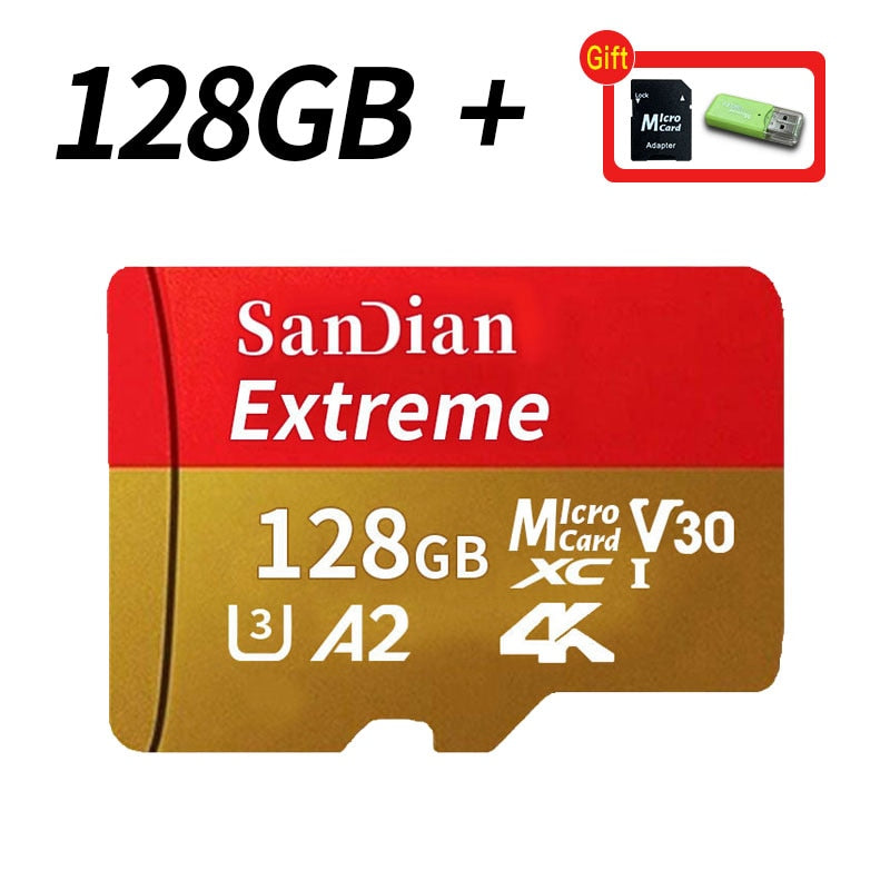 Original Memory Card 128GB Flash Mini Micro SD Card 256GB 512GB 1TB High Speed Micro HD TF Card for phone Cameras Drone