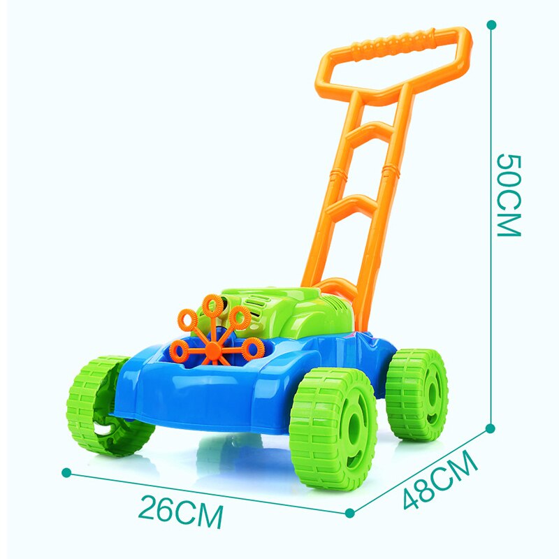 Hot Fully-Automatic Water Blowing Toys Bubble Soap Bubble Blower hand push automatic bubble car baby toddler Outdoor Kids Toys