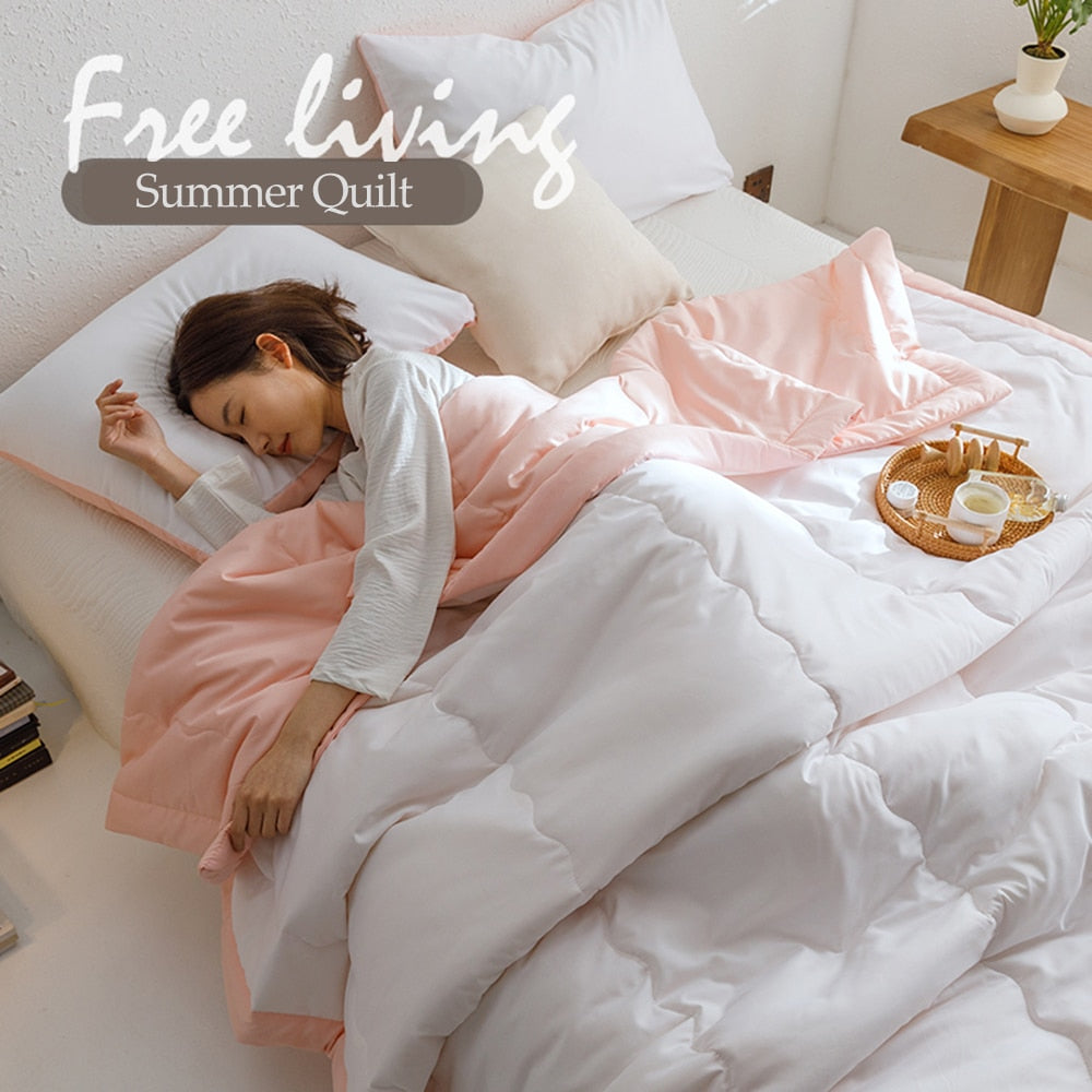 YanYangTian Summer Ice Cool Thin Quilt Comforter Soft Air conditioning Quilt/Duvet/Blanket Bed duvets 150 single bed quilt