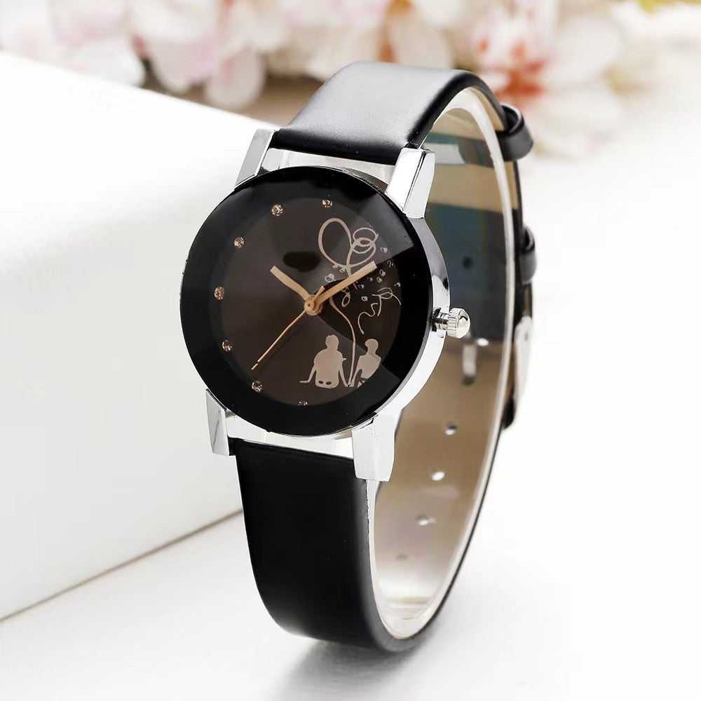 Women Watch Rhinestone Romantic Starry Sky WristWatch Fashion Ladies Leather Watch Clock for Women Relogio Feminino Montre Femme