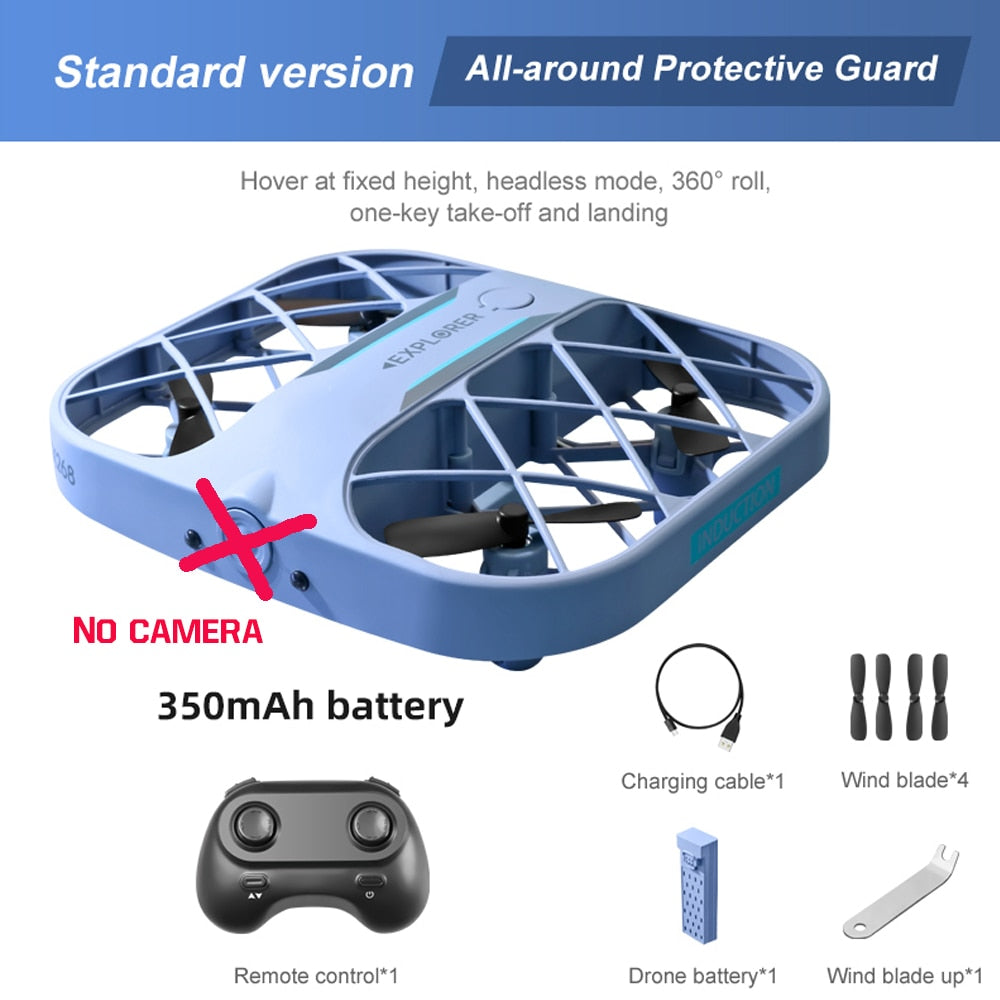 JJRC H107 Mini Drone Dron 8K 4K Quadcopter with Camera Real-Time Transmission Mini Pocket UFO Small Remote Control Plane Toy Boy