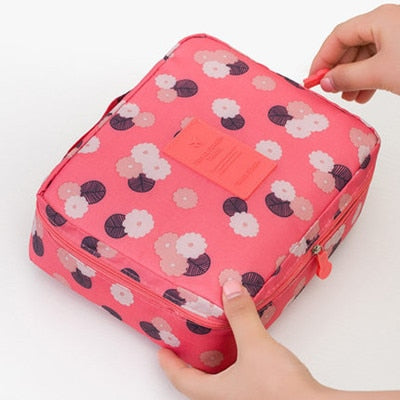 Women&#39;s Travel Organization Beauty Cosmetic Make up Storage Cute Lady Wash Bags Handbag Pouch Accessories Supplies item Products