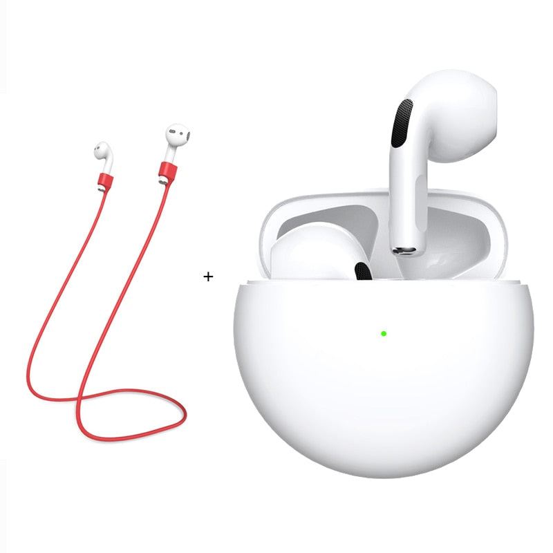 Original Air Pro 6 TWS Wireless Bluetooth Earphones Mini Pods Earbuds Earpod Headset For Xiaomi Android Apple iPhone Headphones