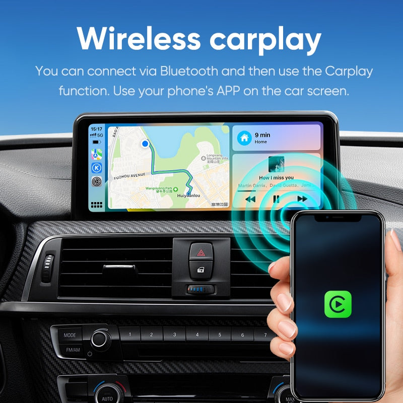 Ainavi Wireless Carplay Multimedia Player Android Auto Car stereo For BMW 1/2/3/4 Series F20/F21/F22/F30/F31/F32/F33/F34/F35/F36