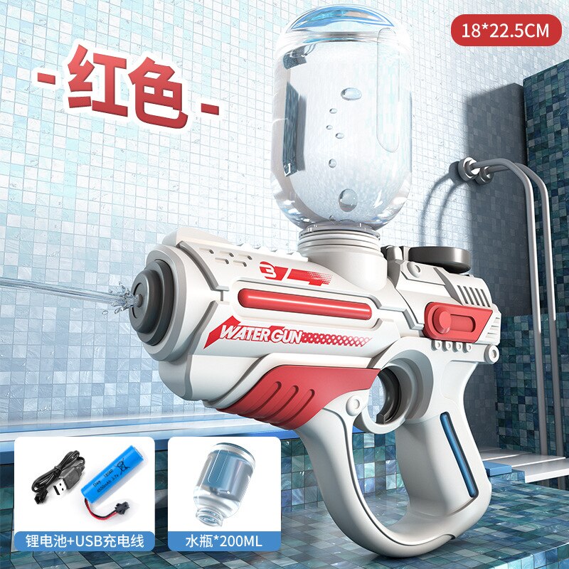 Electric Automatic Water Gun Soaker Guns Large Capacity Kid Adult Summer Pool Beach Outdoor Toy Boy Gifts