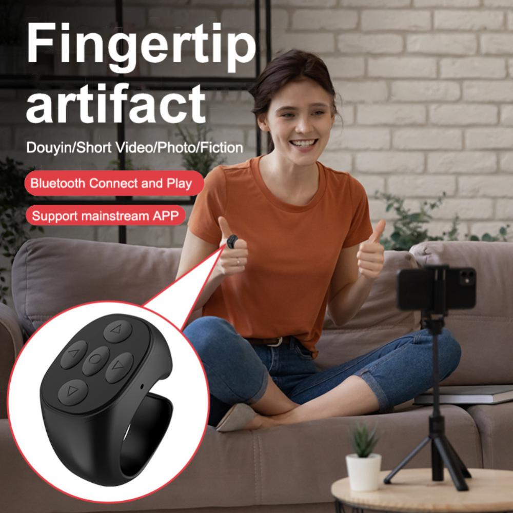 Wearable Finger Ring 5.3 Remote Control Smart Wireless Remote Controller for iphone Android Mobile Phone