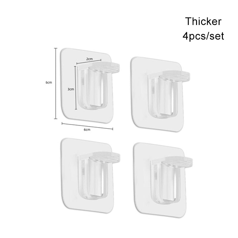 4/10pcs Adhesive Shelf Support Pegs Shelf Support Adhesive Pegs Closet Cabinet Shelf Support Clips Wall Hangers Strong Holders