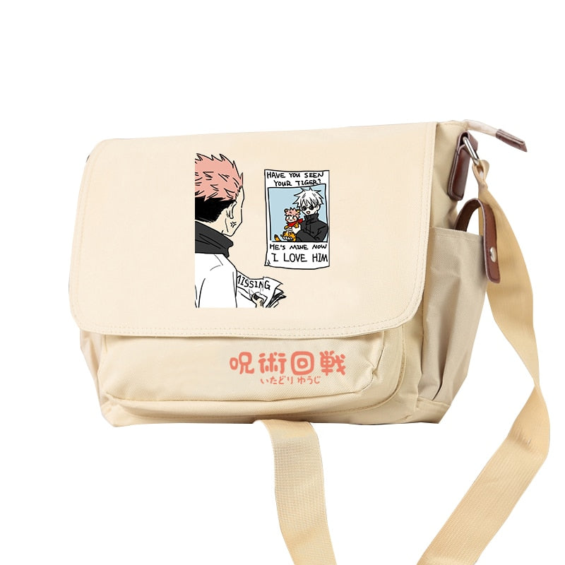 BANANA FISH Cartoon Women Shoulder Bags Canvas School Bags Ash Lynx Cosplay Messenger Bag Anime Crossbody Bag Bookbag Daypack