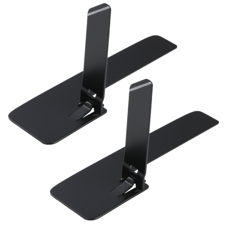 MOBILE Ultra-thin Mini Metal Folding Mobile Phone Holder Stand for IPhone Samsung Xiaomi Invisible Portable Phone Kickstand Bracket