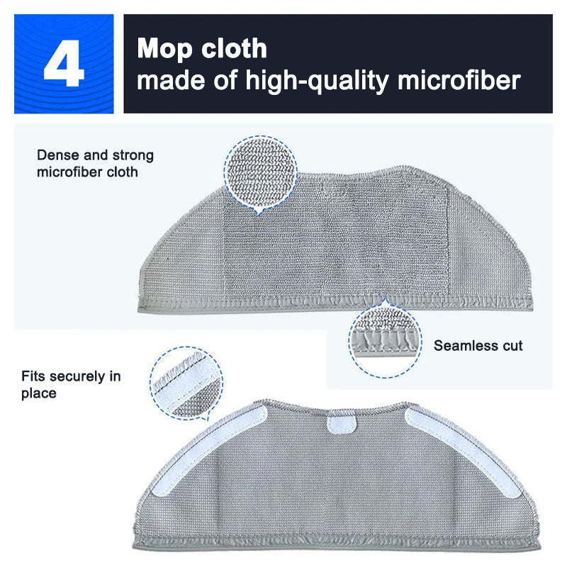 For Xiaomi G1 Mi Robot Vacuum-Mop Essential Hepa Filter Robot Vacuum Cleaner Accessories Main Side Brush Mop Cloths Spare Parts