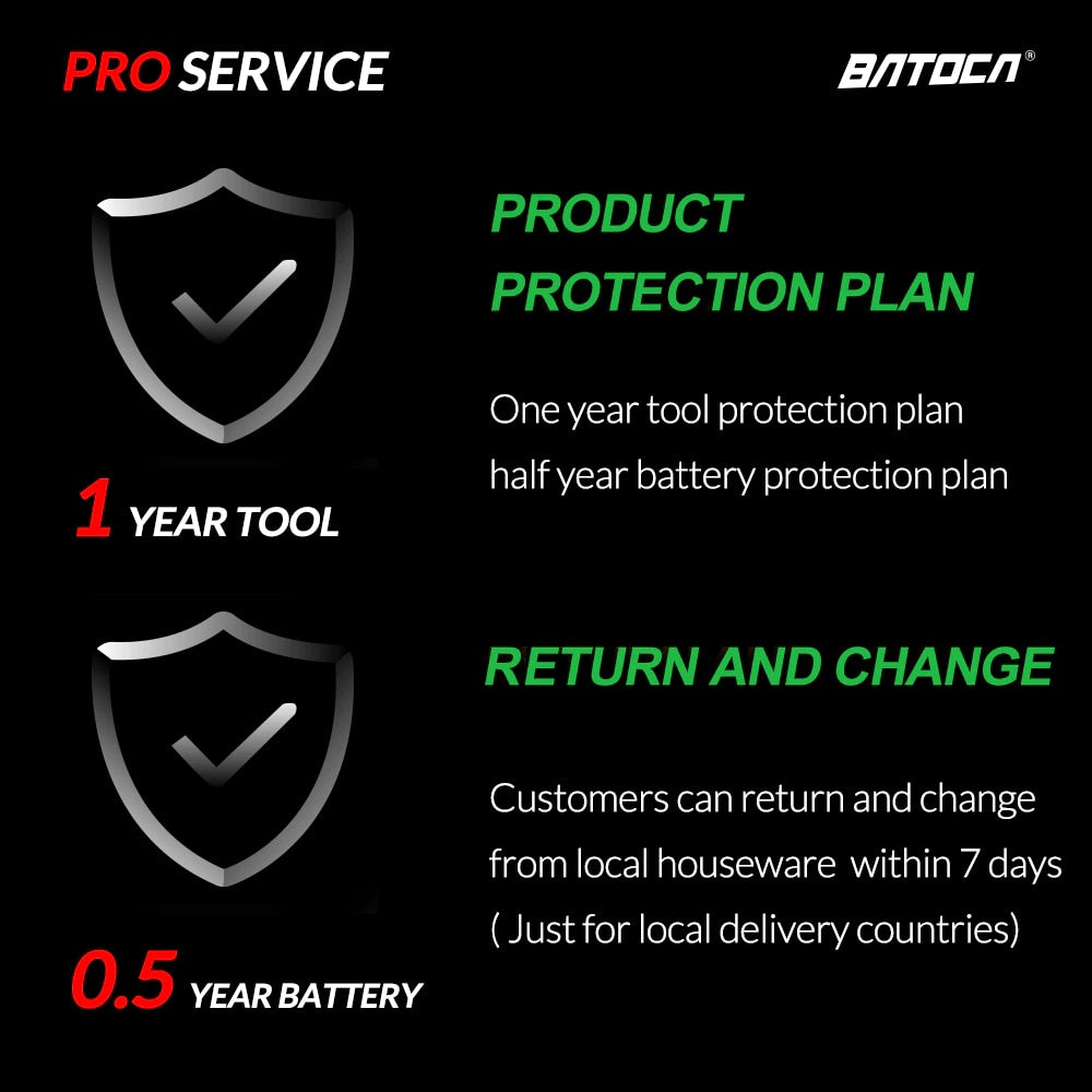 BATOCA Cordless Car Polisher 12V Wireless DA Car Polishing Machine Brushless Dual Action Buffer Free 2pcs 2.0Ah Lithium Battery