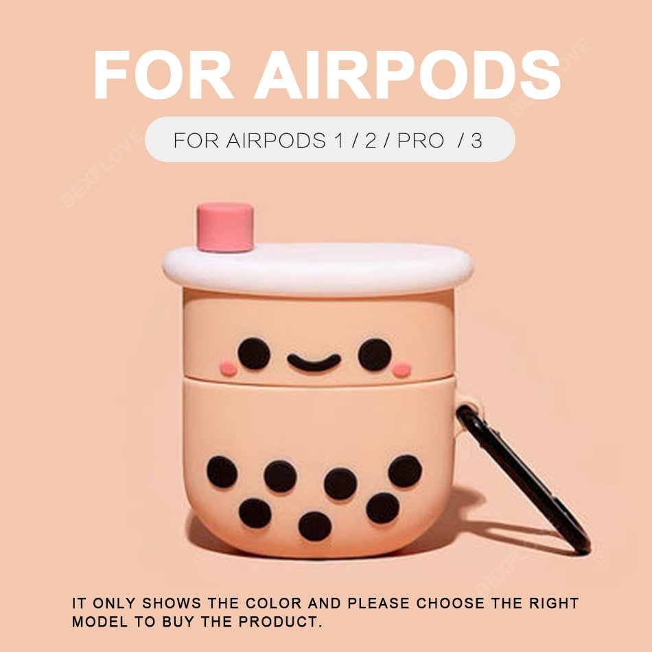 3D Hearphone Case For Airpods 2 3 Pro 1 Case Silicone Cute Earphone Cover for Apple Air Pods Pro 2 3 1 Earpods Case Charging BOX