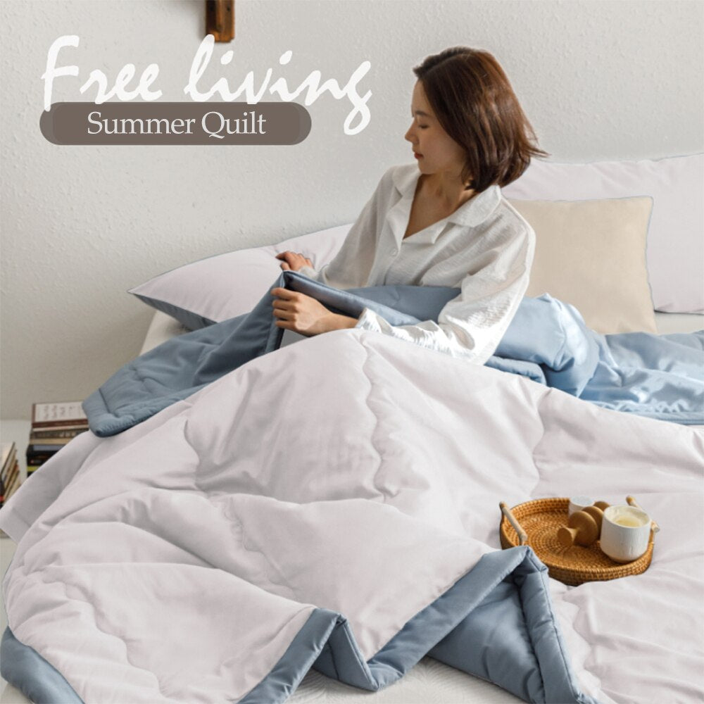 YanYangTian Summer Ice Cool Thin Quilt Comforter Soft Air conditioning Quilt/Duvet/Blanket Bed duvets 150 single bed quilt