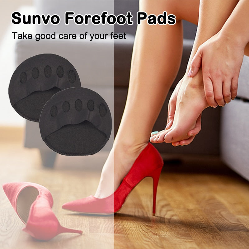 Metatarsal Forefoot Pads for Women High Heels Shoes Insoles Calluses Corns Foot Pain Care Ball of Cushions Socks Toe Pad Inserts