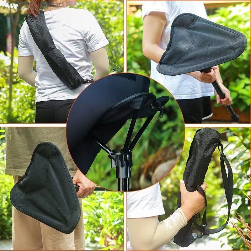 Portable Seat Telescopic Stool Seat Stick Portable Seat Folding Stool  Adjustable Seat Fishing Stool Light Weight