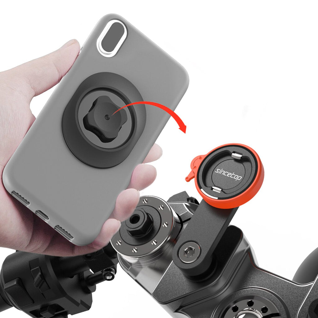 Universal Mobile Motorcycle Phone Holder Bicycle Moto Aluminum Quick Mount Stand Mountain Bike Handlebar Bracket for Harley