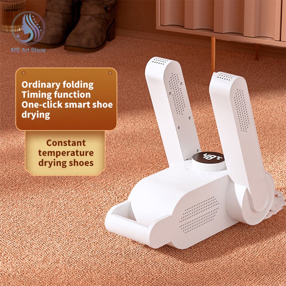 220V Shoes Dryer Machine Fast Dryer Odor Deodorant Heater Dehumidifier Device Gloves Boots Drier Foot Warmer Heater