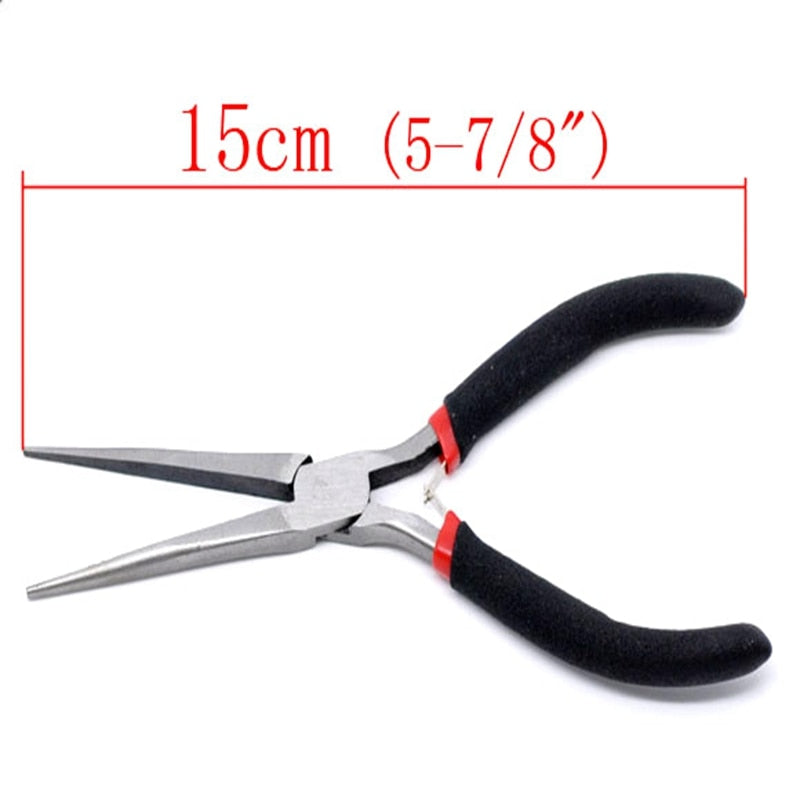 Hoomall Black Handle Multi-function Long Nose Pliers For Cutting Clamping Stripping Electrician Repair Hand Tools High Quality