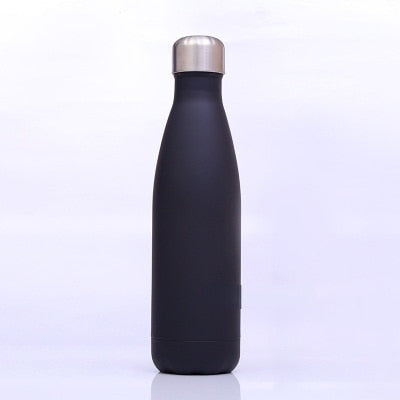 1000ML Double Wall 304 Stainless Steel Thermal Flask Fashion Vacuum Thermos Outdoor Portable Sport Thermal Drink Water Bottle