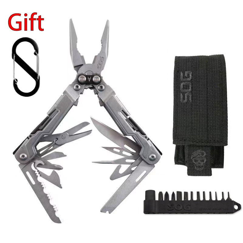 SOG PP1001/PL1001 Mini Multi Function Tool Pliers Folding Pliers Outdoor Camping EDC Equipment