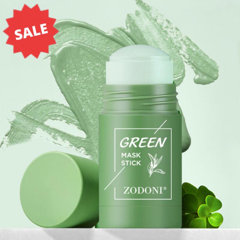 Green Tea Mask Face Clean GreenTea Mask Stick Deep Moisturizing Shrink Pores Blackhead Acne Facial Film Korean Skin Care Product