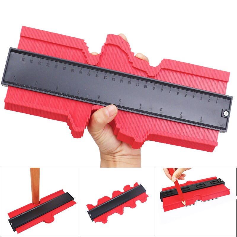 Onnfang Copy Gauge Contour Gauge Duplicator Contour Scale Template Wood Marking Tools Tiling Measuring Ruler Bulk price