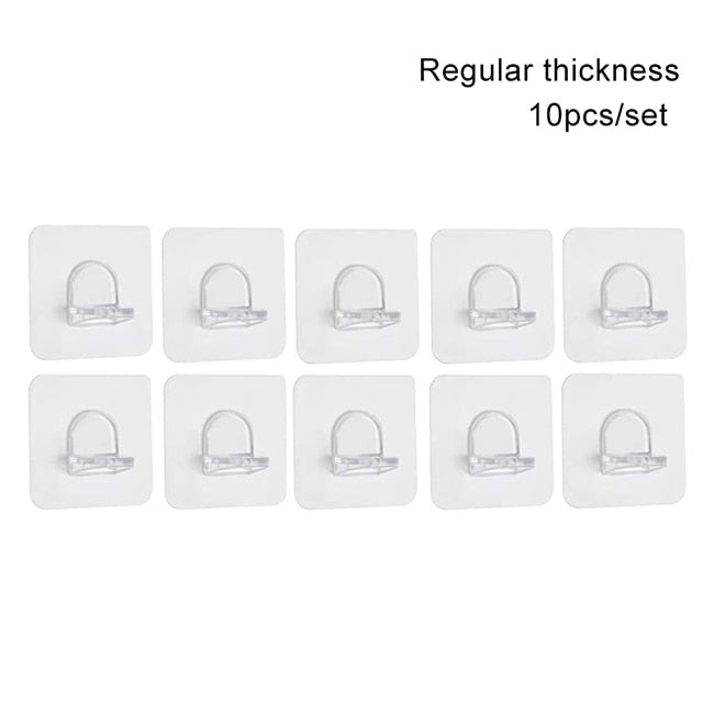 4/10pcs Adhesive Shelf Support Pegs Shelf Support Adhesive Pegs Closet Cabinet Shelf Support Clips Wall Hangers Strong Holders