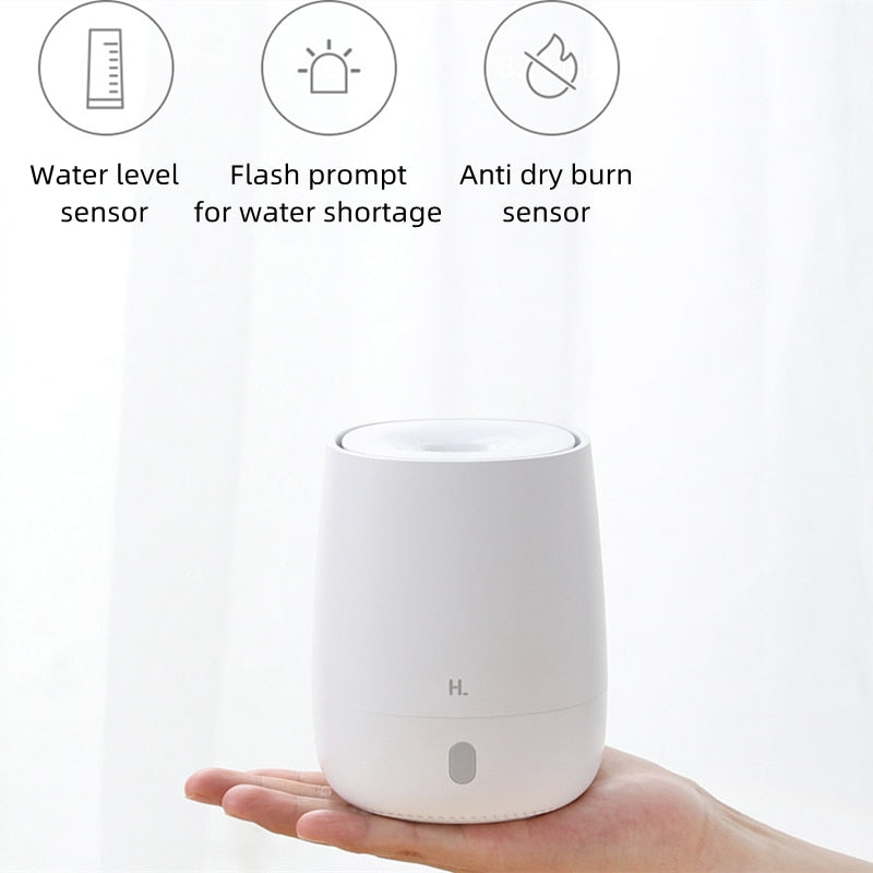 Portable USB Aromatherapy Diffuser Humidifier Air Dampener Aroma Machine Essential Oil Ultrasonic Mist Maker LED Night Light