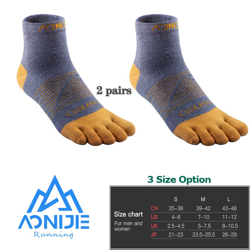 Toe Socks 2020 New CoolSpec Run Lightweight No-show Blister prevention Five Fingers Running Basketball Pilates Yoga Socks Men