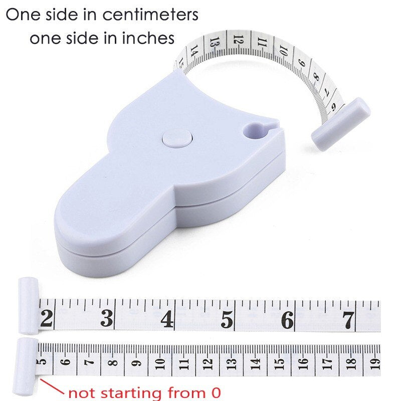 Automatic Telescopic Tape Measure Body Measuring Tape Centimeter Tapes for Body Meter Measure Metric Tapes Sewing Ruler Tools