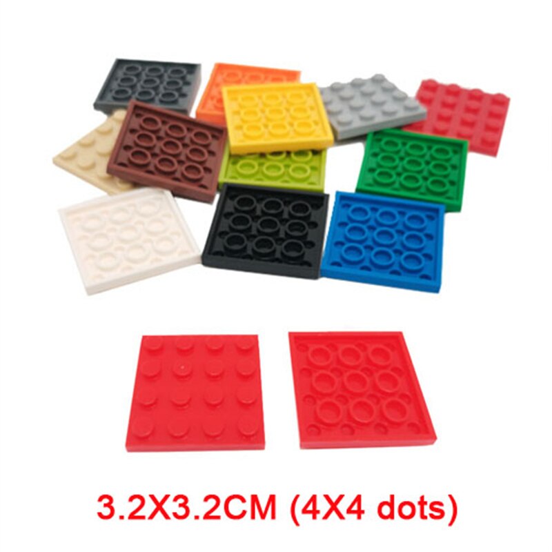 Double-sided Base Plates Plastic Small Bricks Baseplates Compatible classic dimensions Building Blocks Construction Toys 32*32