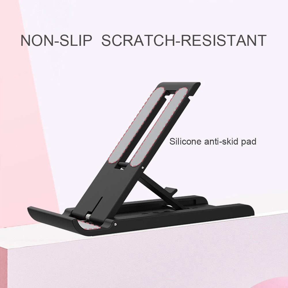 Foldable Desktop Phone Holder Portable Mini Moblie Phone Stand For Xiaomi iPhone Samsung Mobile Phone Support Telephone Holder