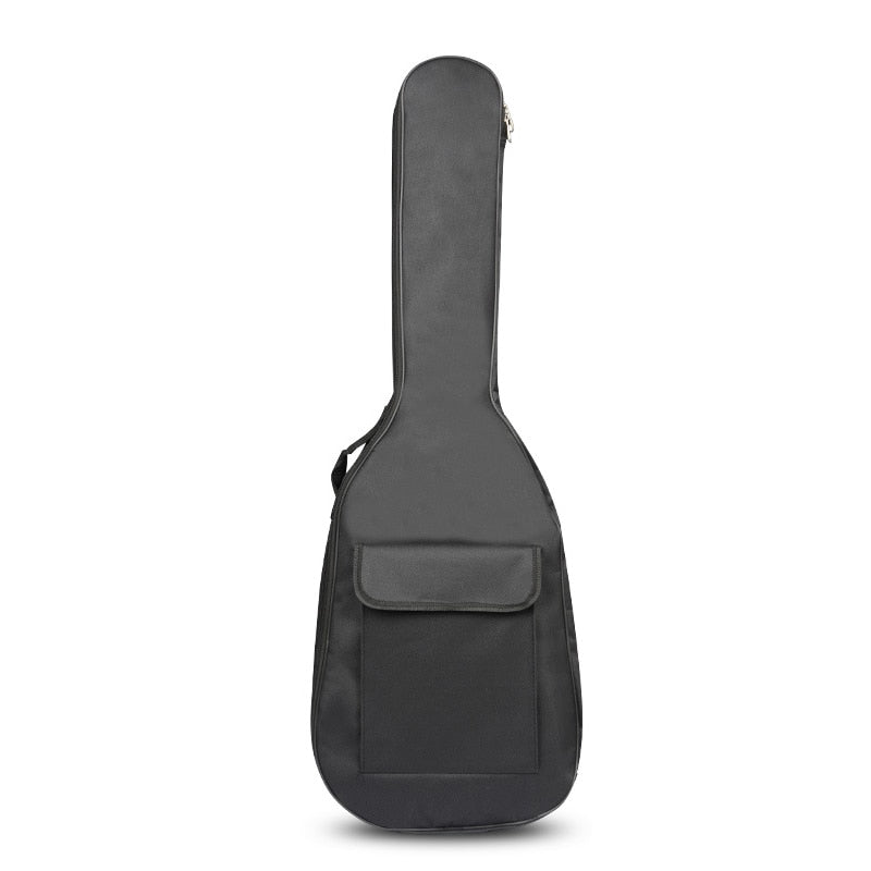 40 / 41Inch Acoustic Folk Guitar Bass Bag Backpack Double Straps 600D Oxford Waterproof Electric Guitar Carry Case Gig Box Cover