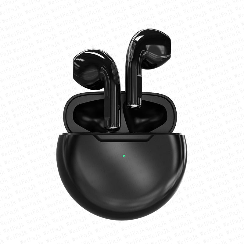 Original Air Pro 6 TWS Wireless Bluetooth Earphones Mini Pods Earbuds Earpod Handfree Headset For Xiaomi Apple iPhone Headphones