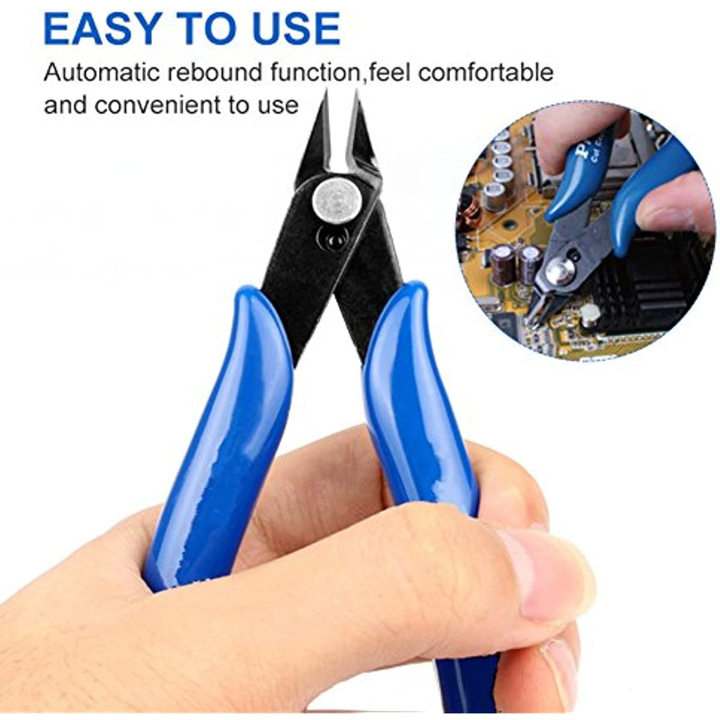 Universal Diagonal Pliers Electrical Wire Cable Cutters Cutting Side Snips Flush Pliers Carbon Steel Pliers Nipper Hand Tools