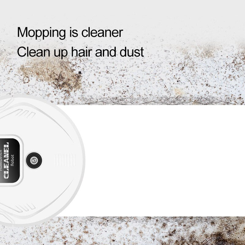 3-in-1 Automatic Robot Vacuum Cleaner Smart Wireless Sweeping Wet And Dry Ultra-thin Cleaning Machine Mopping Smart Home