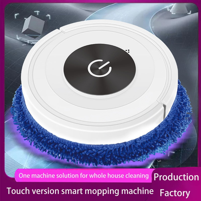 New Mute Touch Mopping Robot Wireless Sweeping Wet And Dry All-In-One Cleaning Machine Smart Home Appliance Vacuum Cleaner