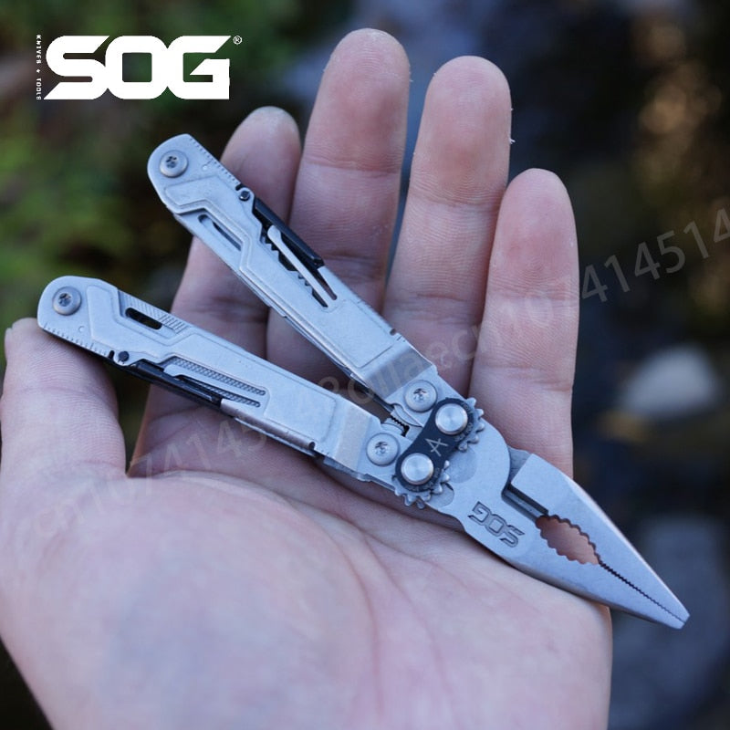 SOG PP1001/PL1001 Mini Multi Function Tool Pliers Folding Pliers Outdoor Camping EDC Equipment