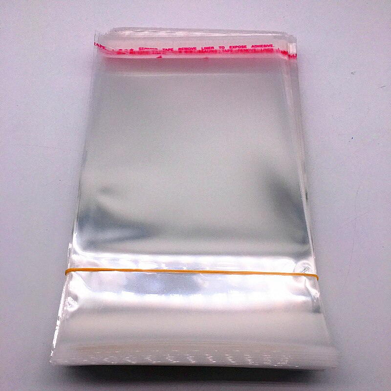 New 4x6cm---14x14cm Various Models Poly Bag Transparent Opp Plastic Bags Self Adhesive Seal Jewellery Making Packaging Bag