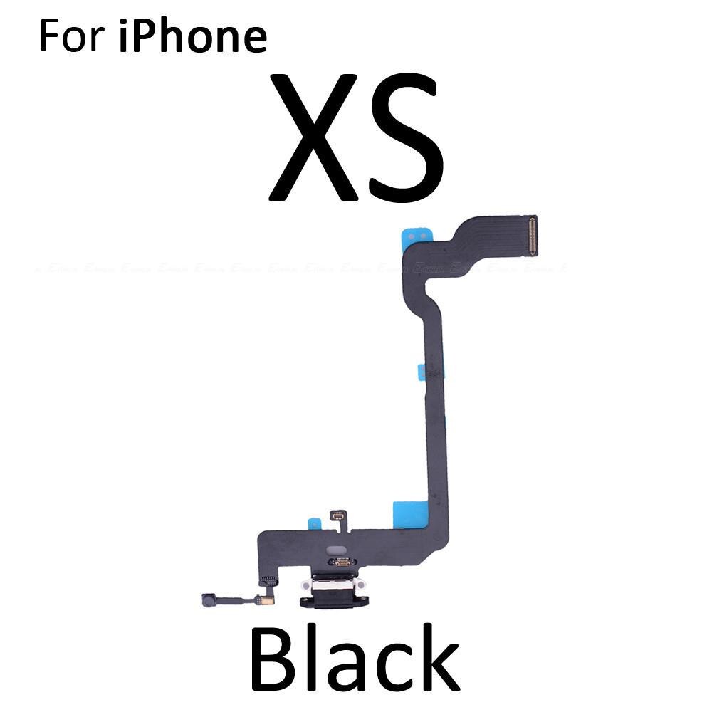 High Quality Charging Flex Cable For iPhone SE 2020 6 6S 7 8 Plus X XS Max USB Charger Port Dock Connector With Mic Flex Cable