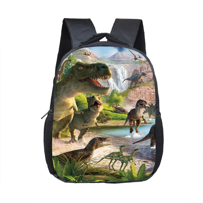 12 Inch Animals Dinosaur Backpacks Dinos Children School Bags Baby Toddler Bag Boys Backpack for Kids Kindergarten Bags Gift