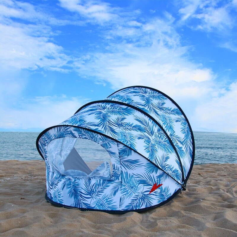 Pop Up Automatic Beach Tent 2-3 Person Speed Open Portable UV Shade Sun Shelter Fishing Park Travel BBQ Car Awning Pergola Tent