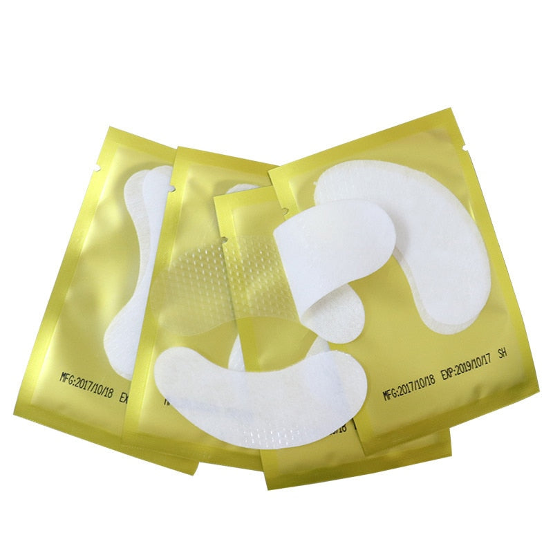 50 Pairs Thin Eye Pads For Eyelash Extension Eyelashes Patches Tips Sticker Wraps Cosmetic Tool Makeup For The Eyes tools