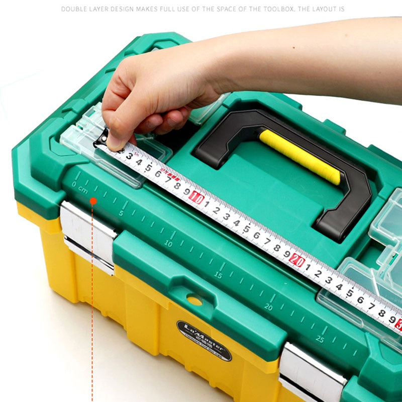 Portable Empty Tool Box Large-capacity Storage Boxs Parts Organizer Hard Case Multifunctional Suitcase Screwdriver Toolbox