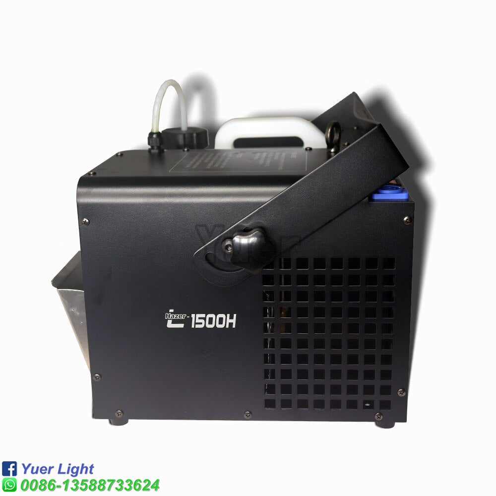 YUER NEW 1000W Forest Haze Machine Professional DMX Pro Hazer Fog Machine Stage DJ Show Mist Smoke Mist Effect Use Haze Liquid